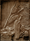 Krerak skrze bytost vzneenou..., kolem 1910, relief