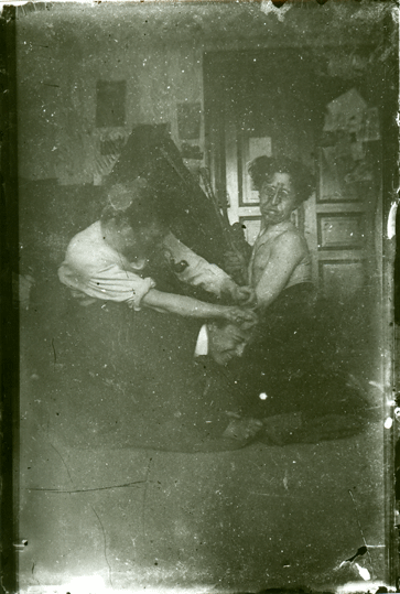 Scena z atelieru, 1906, foto J. Vchal, archiv M. ejn
