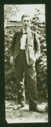 V lernm postoji, 1901, foto J. Vchal, archiv M. ejn
