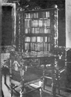 Soubor nbytku (1920 - 1924) a nstnn malby bytu (1920 - 1924) pro Josefa Portmana v Litomyli - v knihovny Portmanovy tisky, na jej horn desce ti malovan keramick ndoby J. Vchala (1908 - 1916), fotografie J. Vchala