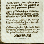 Vchalova roenka na r. 1927..., 1926, autorsk kniha, ukzky vlastnho psma ze s. 12