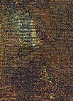 Prales pod Falkensteinem, 1929, barevn devoryt ke knize umava umrajc a romantick, 1931, detail mkovho tisku, Galerie modernho umn v Hradci Krlov,  reprofoto Archiv galerie v Hradci Krlov